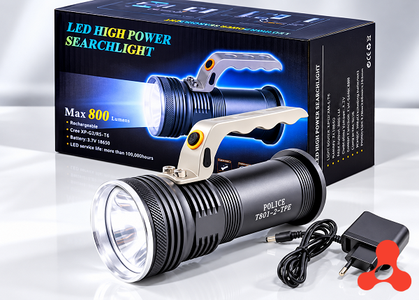 ĐÈN PIN SIÊU SÁNG XÁCH TAY POLICE MAX 800 (JAPAN-T50)