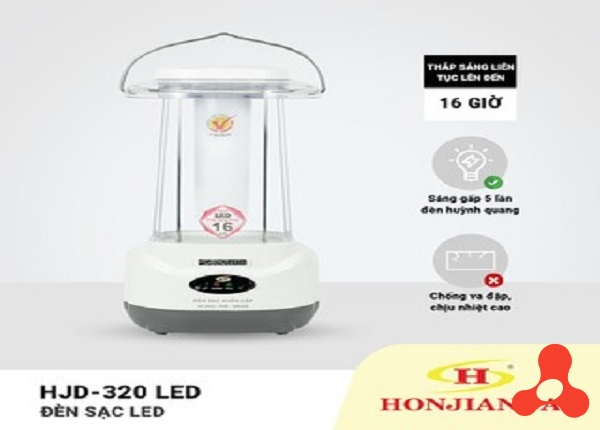 ĐÈN SẠC TÍCH ĐIỆN KHẨN CẤP HONJIANDA HJD- 320 48 LED