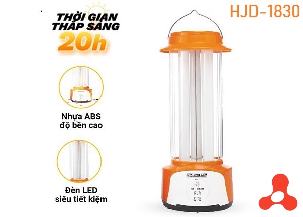 ĐÈN SẠC TÍCH ĐIỆN KHẨN CẤP HONJIANDA HJD-1830 LED