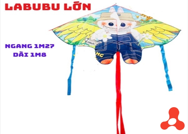 DIỀU HOẠT HÌNH LABUBU LỚN 1M2 X 1M8