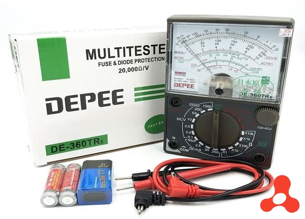 ĐỒNG HỒ ĐO ĐIỆN VẠN NĂNG DEG DE- 360TR XANH