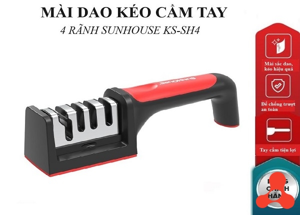 DỤNG CỤ MÀI DAO KÉO 4 RÃNH SUNHOUSE KS SH4