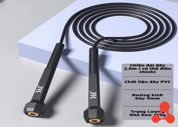 DỤNG CỤ NHẢY DÂY PVC 361 CHẤT LƯỢNG CAO