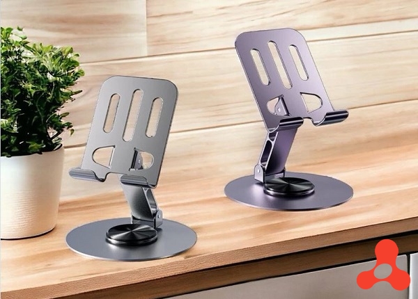 GIÁ ĐỠ ĐIỆN THOẠI KIM LOẠI XOAY 360 ĐỘ