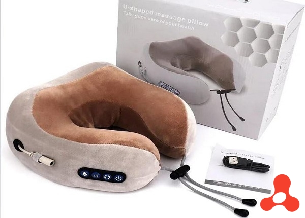 GỐI MASSAGE CỔ CHỮ U CAO CẤP