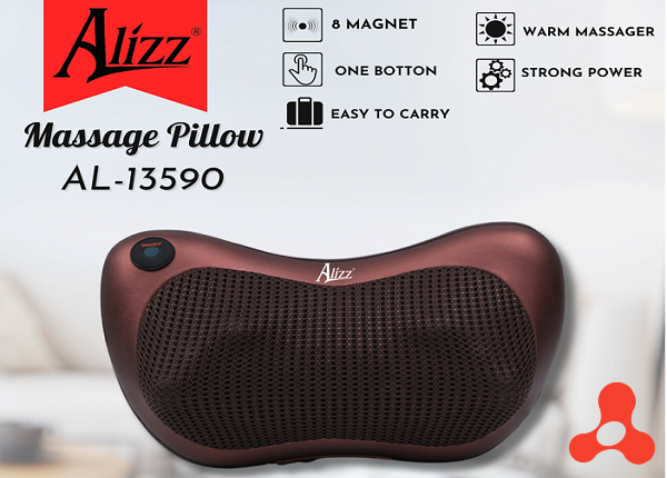 GỐI MASSAGE HỒNG NGOẠI CỔ VAI GÁY ALIZZ