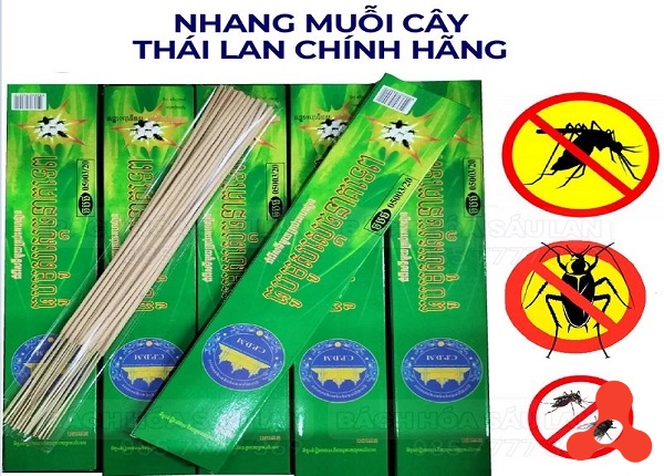 HỘP 30 NHANG ĐUỔI MUỖI THÁI LAN