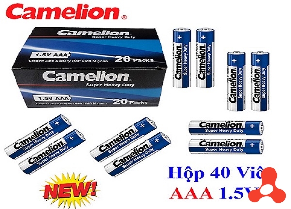 HỘP 40 VIÊN PIN 3A CAMELION SUPER 1.5V