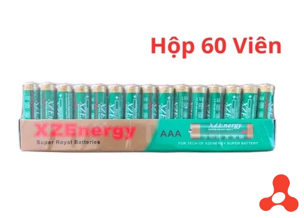 HỘP 60 VIÊN PIN 3A XZENERGY 1.5V