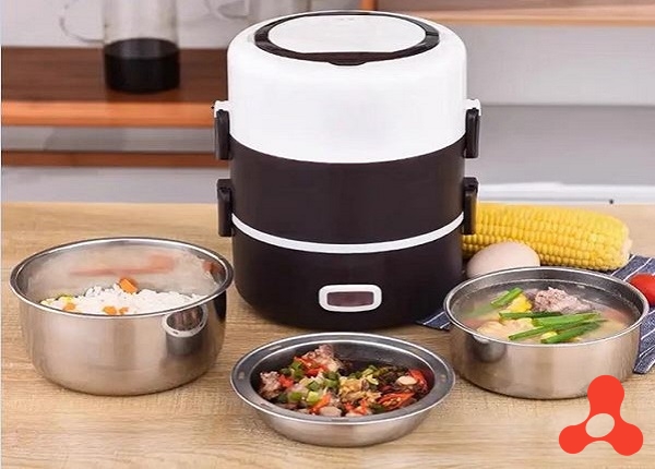 HỘP CƠM ĐIỆN HÂM NÓNG 3 TẦNG