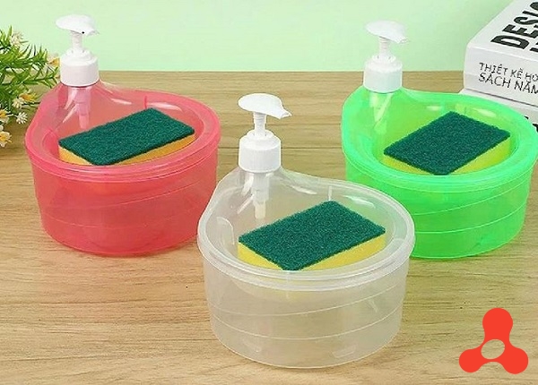 HỘP ĐỰNG NƯỚC RỬA CHÉN 2 TRONG 1