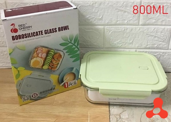 HỘP THỦY TINH VUÔNG 800ML BX2001 (T24)