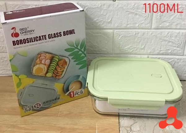 HỘP THỦY TINH VUÔNG SIZE ĐẠI 1100ML BXT2001 (T16)