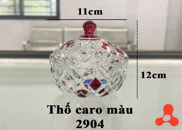 HỦ MỨT TẾT CARO MÀU MÃ 2904 (T48)