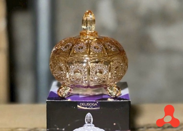 HỦ MỨT TẾT 3 CHÂN DELI VÀNG 1074A