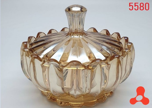 HỦ MỨT TẾT KHÍA LỚN VÀNG 16CM