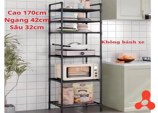 KỆ 6 TẦNG ĐỂ ĐỒ NHÀ BẾP ĐA NĂNG