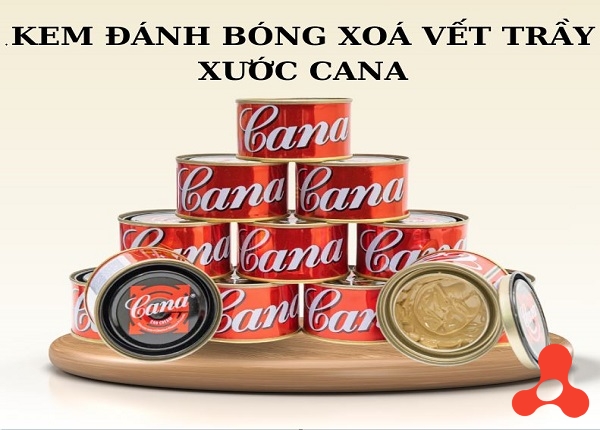 KEM ĐÁNH BÓNG CAR CREAM CANA 220GR