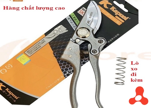 KÉO CẮT CÀNH LƯỠI THÉP SK5 NHẬT KAPUSI