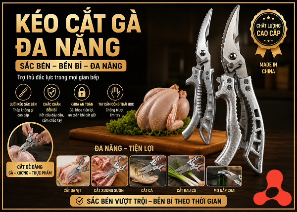 KÉO CẮT GÀ ĐA NĂNG