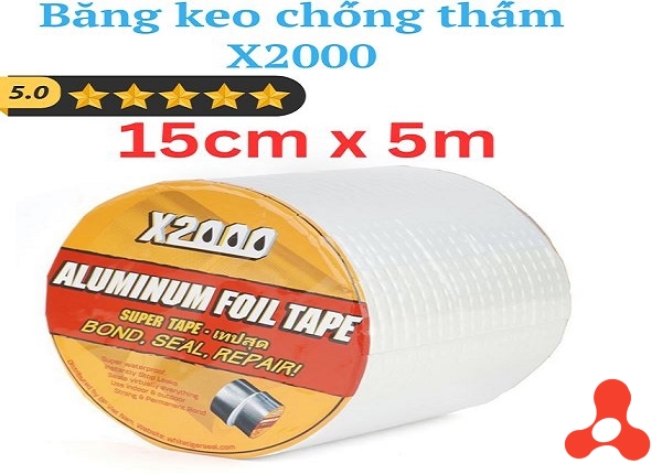 KEO CHỐNG THẤM X2000 15CM X 5M