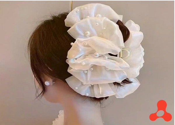 KẸP TÓC CÀNG CUA NƠ TO PHONG CÁCH HÀN QUỐC