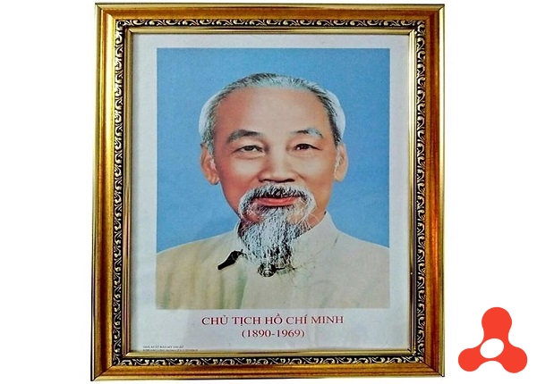 KHUNG ẢNH CHỦ TỊCH HỒ CHÍ MINH