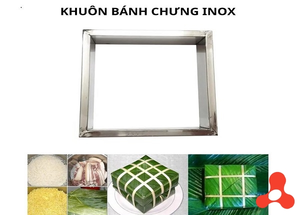 KHUÔN LÀM BÁNH CHƯNG INOX