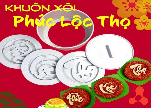 KHUÔN LÀM BÁNH PHÚC LỘC THỌ