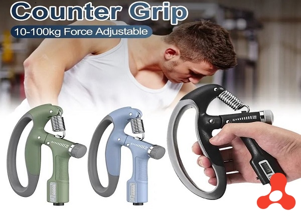 KÌM BÓP TẬP CƠ TAY ĐẾM SỐ 100KG