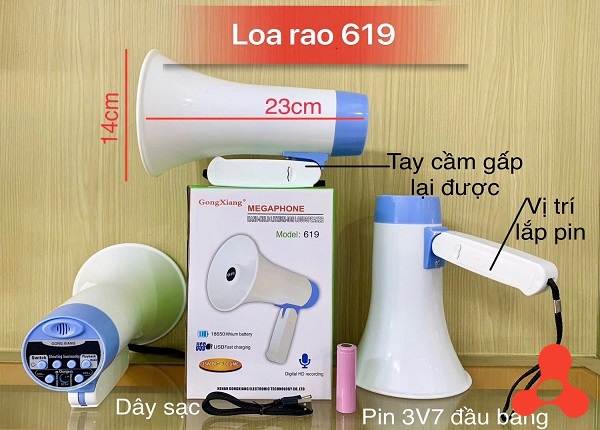 LOA PHÓNG THANH CẦM TAY CYX 619