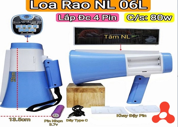 LOA PHÓNG THANH CÔNG SUẤT 80W NL 06L