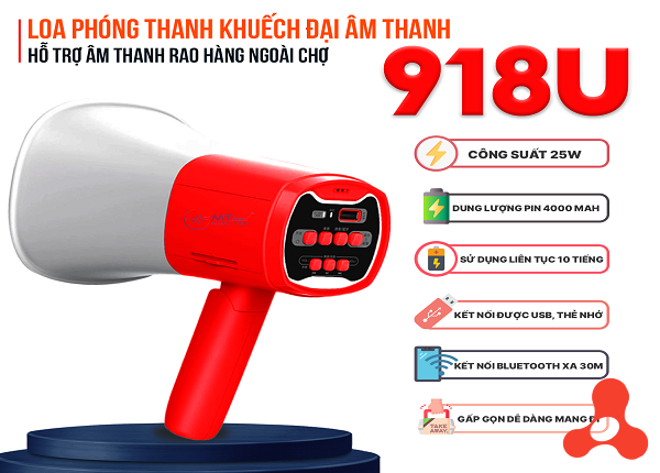 LOA PHÓNG THANH CÔNG SUẤT LỚN 918U
