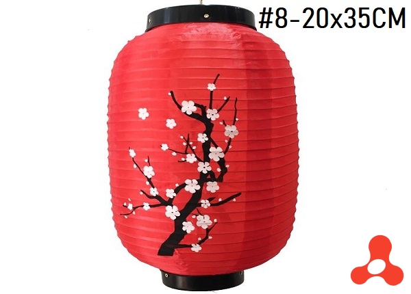 LỒNG ĐÈN HOA ANH ĐÀO #8 - 20CM