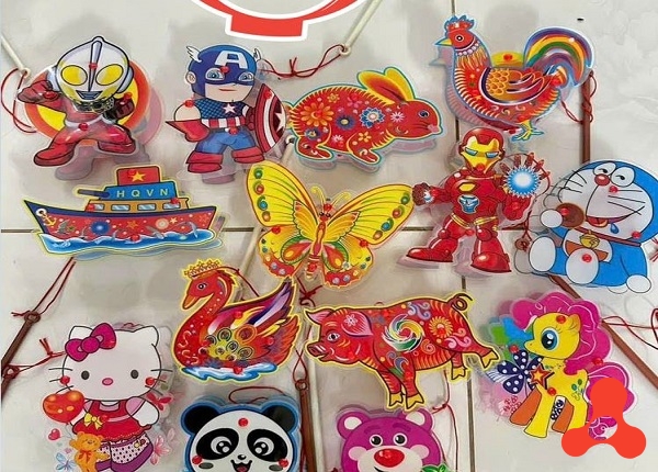 LỒNG ĐÈN TRUNG THU 2 MÃNH NHÍ