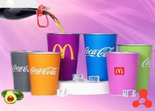 LY ĐỔI MÀU MCDONALDS & COCACOLA 470ML