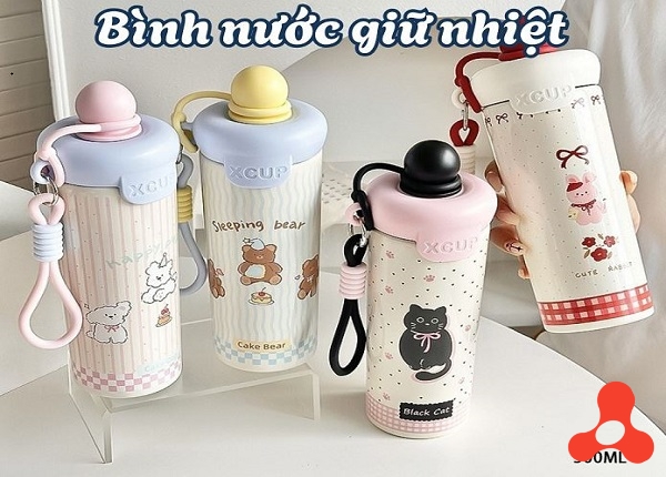 LY GIỮ NHIỆT INOX 500ML XCUP CÓ QUAI XÁCH