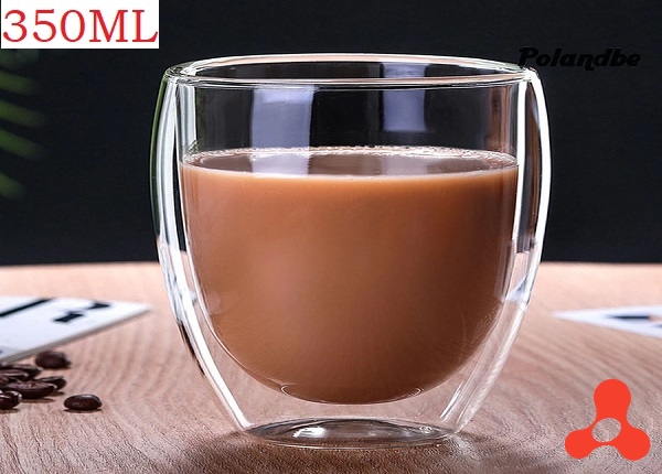 LY THỦY TINH 2 LỚP 350ML CHỊU NHIỆT FG350D