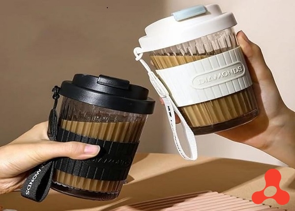 LY THUỶ TINH QUÀ TẶNG 450ML DM285G CAO CẤP