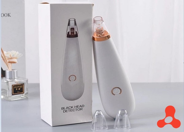 MÁY HUT MỤN ĐẦU ĐEN 3 ĐẦU PIN SẠC