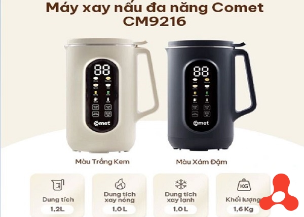 MÁY LÀM SỮA HẠT ĐA NĂNG COMET CM9216