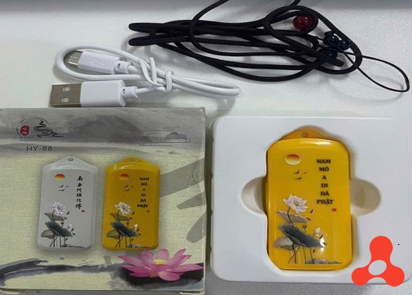 MÁY NIỆM PHẬT MINI ĐEO CỔ HY88