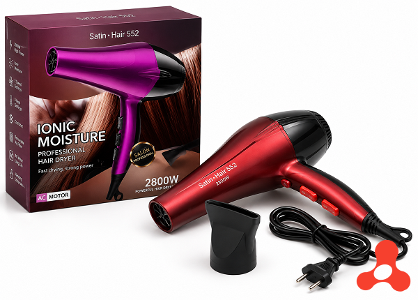 MÁY SẤY TÓC 2 CHIỀU 2800W SATIN HAIR 552