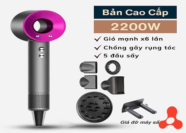 MÁY SẤY TÓC TẠO KIỂU ION ÂM 2 CHIỀU NÓNG LẠNH