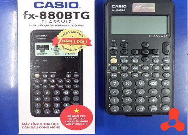 MÁY TÍNH CASIO FX- 880BTG