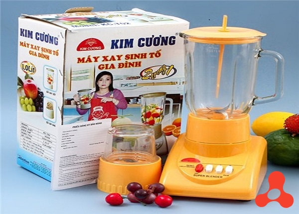 MÁY XAY SINH TỐ 2 CỐI KIM CƯƠNG KC ST 1L