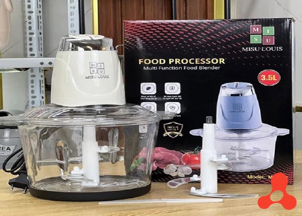 MÁY XAY THỊT CỐI THỦY TINH MISU LOUIS MS002