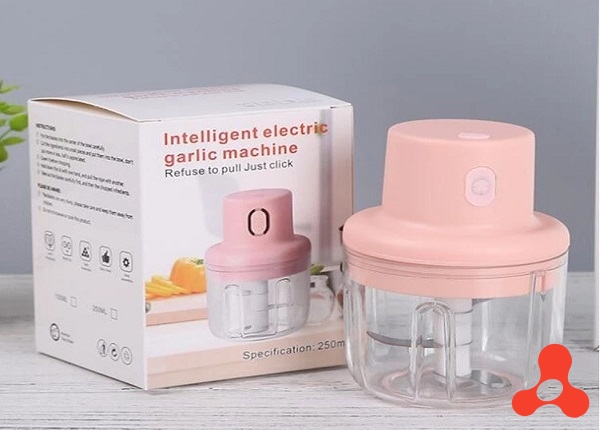 MÁY XAY TỎI ỚT ĐA NĂNG 250ML MÀU HỒNG