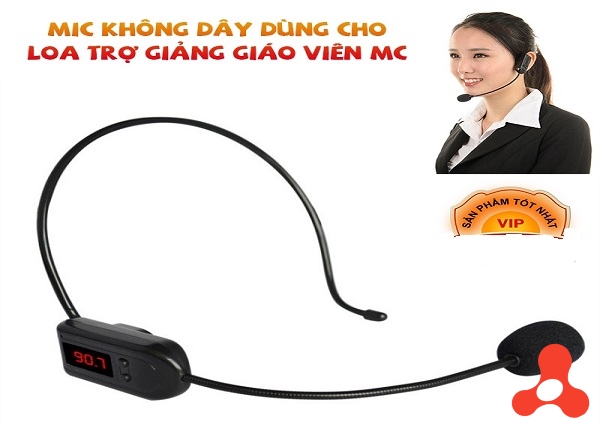 MIC KHÔNG DÂY FM CHO MÁY TRỢ GIẢNG