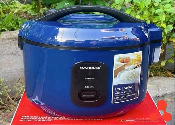 NỒI CƠM ĐIỆN 1,2L SUNHOUSE SHD8213